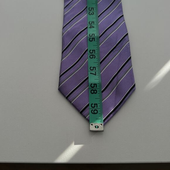 Donald J Trump Signature Collection Striped Luxury Neck Tie Presidential Career - Picture 7 of 10